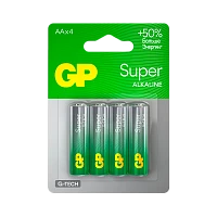 Батарейка GP Super G-Tech LR6 AA BL4 Alkaline 1.5V (4/40/320)
