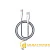 Кабель Borofone BX25 USB (m)-microUSB (m) 1.0м 2.4A нейлон белый (1/360)