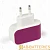 Сетевое З/У Smartbuy Color Charge 1USB 2.0A фиолетовый (1/100)