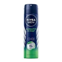 Дезодорант мужской Nivea Мандарин и Кедр спрей 150мл