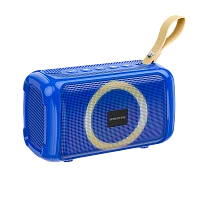 Портативная колонка Borofone BR17 bluetooth 5.1 FM/TF/USB/AUX синий (1/50)