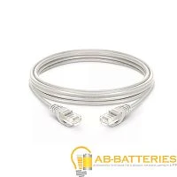 Патч-корд Atcom RJ-45 (m)-RJ-45 (m) 2м кат.5е ПВХ 24AWG серый (1/10/250)