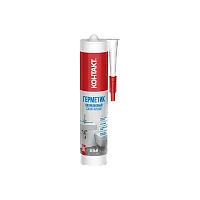 Герметик Контакт 280мл силиконовый санитарный белый (1/12)