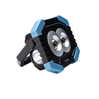 Фонарь прожектор Космос 702B 4W LED+COB от батареек IP53 2 режима черный (1/48/96)