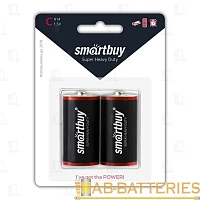 Батарейка Smartbuy Super R14 C BL2 Heavy Duty 1.5V (2/12/192)