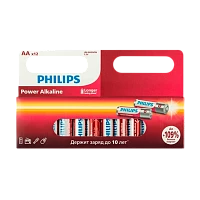 Батарейка Philips Power LR6 AA BL12 Alkaline 1.5V (12/240/19200)