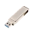 Флеш-накопитель GoPower MODERN 128GB USB3.0 Type-C (m) металл серый (1/500)