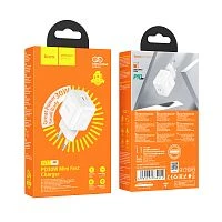 Сетевое З/У HOCO N32 Type-C 30W PD3.0 белый (1/13/130)