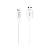 Кабель HOCO X23 USB (m)-Lightning (m) 1.0м 2.1A TPE белый (1/46/276)