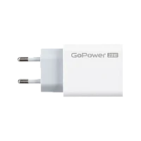 Сетевое З/У GoPower GPQC08 1USB+1Type-C 20W QC3.0 белый