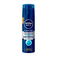 Гель для бритья Nivea Защита и Уход увлажняющий 200мл (1/12)