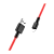 Кабель HOCO X29 USB (m)-Lightning (m) 1.0м 2.0A TPE красный (1/33/330)
