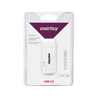 Картридер Smartbuy 705 USB3.0 SD/microSD белый (1/20)