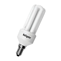 Лампа люминесцентная Navigator 3U E14 11W 4000К 220-240V U-образная (1/12/60)