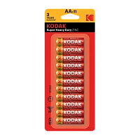Батарейка Kodak Extra R6 AA BL10+1 Heavy Duty 1.5V (срок годн.до 11.2025) (11/264/28512)