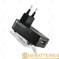 Сетевое З/У Navitoch 1USB "лягушка" черный