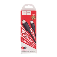 Кабель HOCO X88 Lightning (m)-Type-C (m) 1м 20W ПВХ черный (1/420)