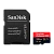 Карта памяти microSD SanDisk Extreme Pro 128GB UHS-I (U3) 170 МБ/сек V30 A2 с адаптером