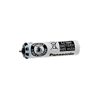 Аккумулятор для эпилятора Panasonic Li-ion AA белый 680мАч 14500 короткий пин
