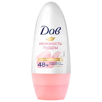 Дезодорант женский Dove Нежность пудры роликовый 50мл