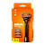 Бритва Gillette FUSION 5 лезвий 4 кассеты ENG