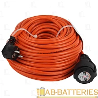 Удлинитель силовой ЭРА UPx 1р.С/З 16A 30.0м ПВС 3x1.5мм² IP44 (1/6/144)