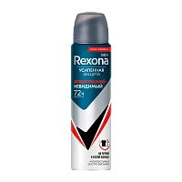 Дезодорант мужской Rexona Антибактериальный и невидимый спрей 150мл антибакт. (1/6)