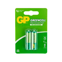 Батарейка GP GreenCell R6 AA BL2 Heavy Duty 1.5V (2/36/144)