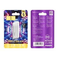 Флеш-накопитель HOCO Wise UD11 16GB USB3.0 пластик белый (1/25/200)