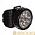 Фонарь налобный Трофи TG9 0.8W 9LED от батареек черный (1/25/50)