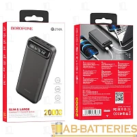Внешний аккумулятор Borofone BJ14A 20000mAh 2.0A 2USB/Type-C черный (1/31)