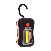 Фонарь туристический Camelion LED51520 3W 3COB от батареек IPX4 черный (1/8/24)