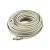 Патч-корд GoPower RJ-45 (m)-RJ-45 (m) 20.0м кат.5е ПВХ 26AWG CCA серый Premium Zip-Lock c подвесом