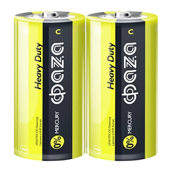 Батарейка Фаzа R14 C Shrink 2 Heavy Duty 1.5V (2/24/288)