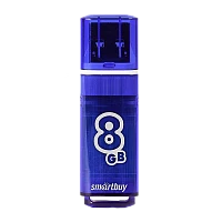 Флеш-накопитель Smartbuy Glossy 8GB USB3.0 пластик синий