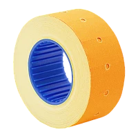 Этикет-лента MHK (700 этикеток /рол.), 21.5 мм х 12 мм, оранжевая, AVIORA (цена за 1 рулон) (10/270)