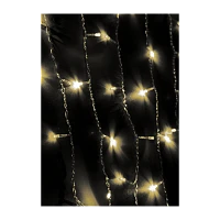 Гирлянда Космос 200LED 2.5м лампочки нить 8 режимов с контроллером белый (1/40)