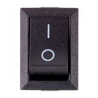 Выключатель SmartBuy клавишный 250В 6А (4с) ON-OFF черный