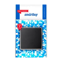 Выключатель Smartbuy "Сириус" 1-клав.10A черный