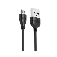 Кабель Proda PD-B05i USB (m)-Lightning (m) 1.2м 2.1A силикон черный