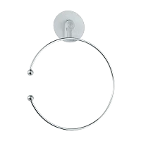 Держатель для полотенца Рыжий кот ELINE-TR-1 присоска белый (1/24/48)