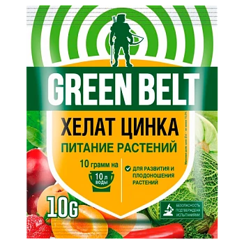 Удобрение GREEN BELT Хелат цинка 10г (1/50)