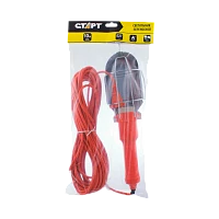 Светильник переносной Старт CLB 101-10M E27 10.0м с выключателем оранжевый (1/25)