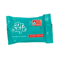 Влажные салфетки Dr.Safe 15шт. для рук антибакт. (1/30)