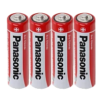 Батарейка Panasonic R6 AA Shrink 4 Zinc Carbon 1.5V (4/48/240)