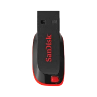 Флеш-накопитель SanDisk Cruzer Fit CZ33 16GB USB2.0 пластик с колпачком черный