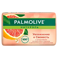 Мыло Palmolive НАТУРЭЛЬ Увлажнение и Свежесть Цитрус 90г (1/72)