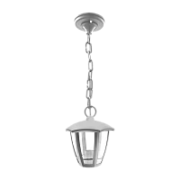 Светильник садово-парковый Camelion PP5105 «Марсель 1» 60W 230V E27 IP44 потолочный серый (1/8)