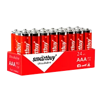 Батарейка Smartbuy LR03 AAA Shrink 24 Alkaline 1.5V (24/480)
