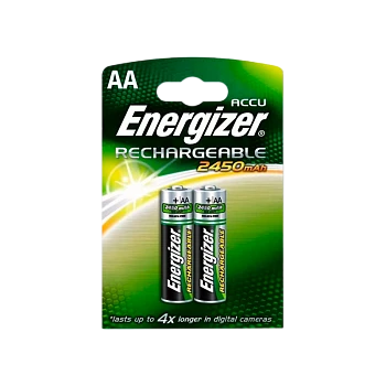 Аккумулятор предзаряженный RTU Energizer HR6 AA BL2 NI-MH 2450mAh
